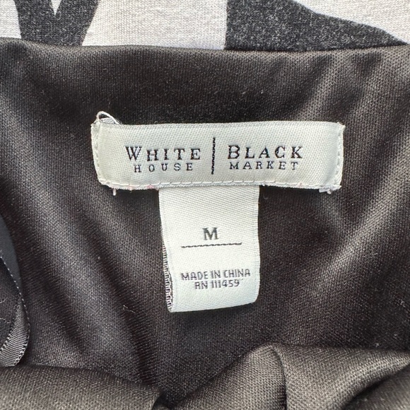 White House Black Market Monochrome Maxi Dress - Picture 3 of 8